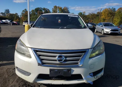 2013 Nissan Sentra S from USA, damaged, VIN 3N1AB7AP3DL561145